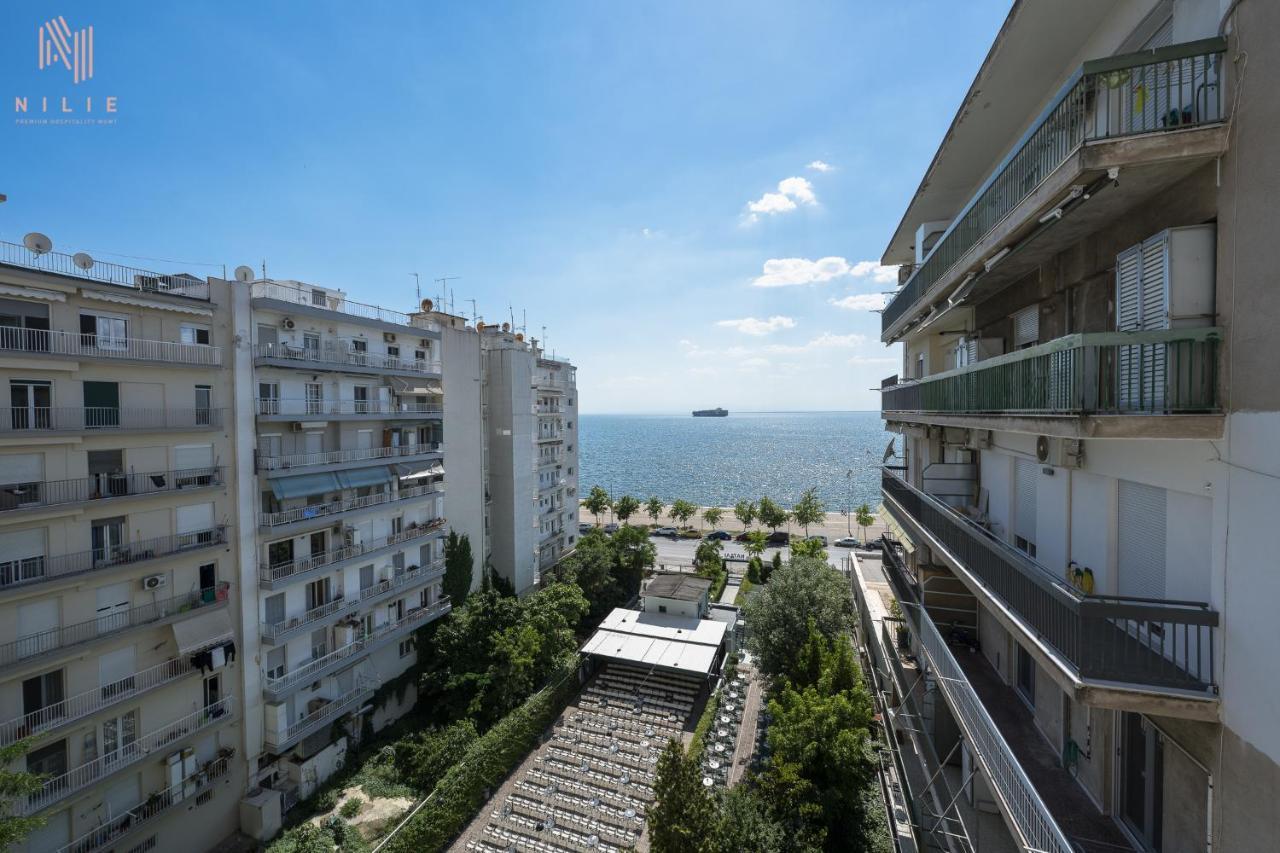 Awesome Sea View, Nilie Hospitality Mgmt Apartman Szaloniki Kültér fotó